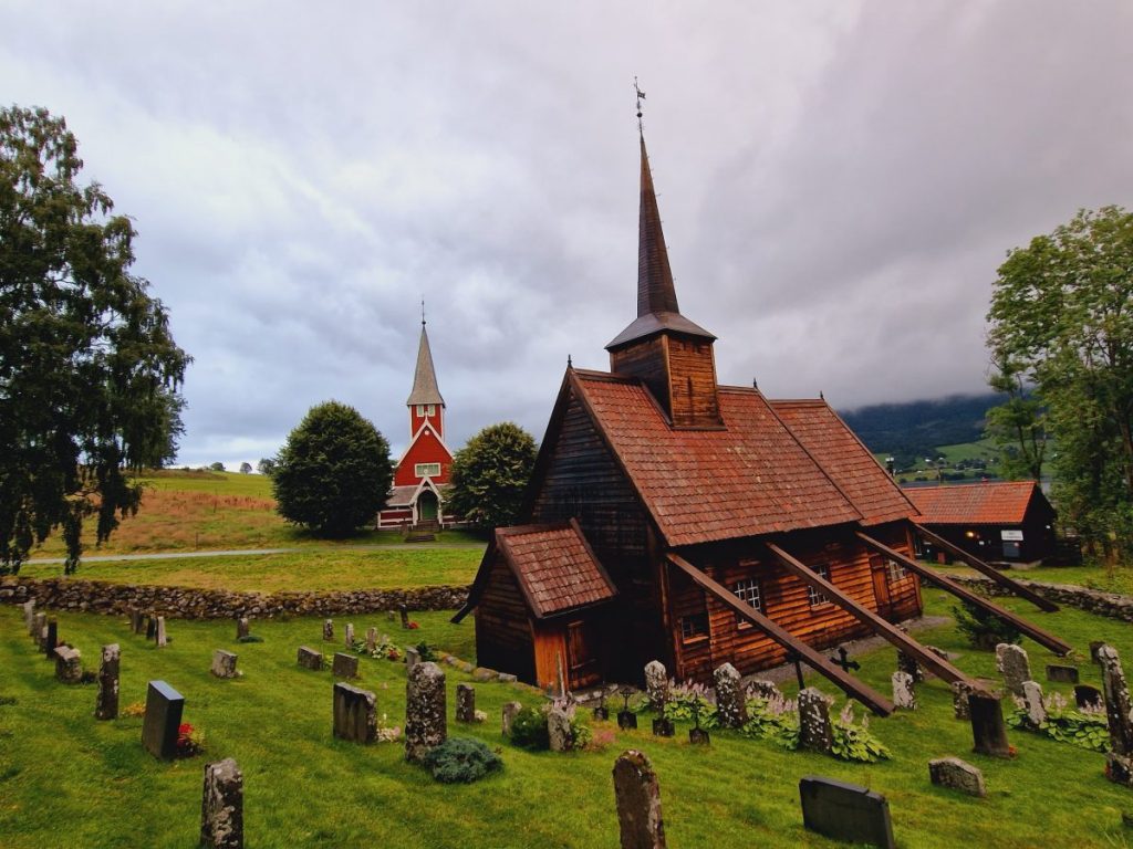 kościół starvkirke w Norwegii